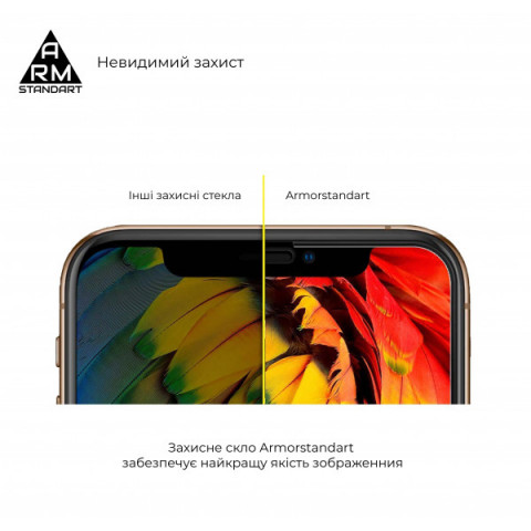 Захисне скло ArmorStandart Full Glue для ZTE Blade V2021 5G Black (ARM58220)