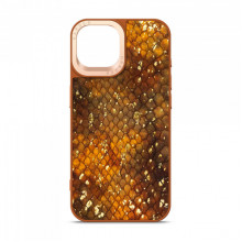 Чохол Harder Nagas для Apple iPhone 15 Brown (ARM76735)