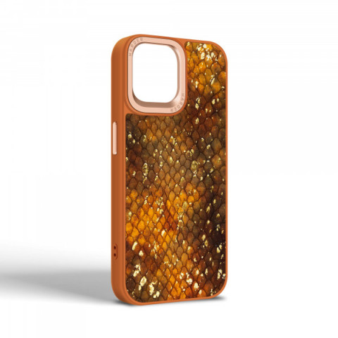 Чохол Harder Nagas для Apple iPhone 15 Brown (ARM76735)