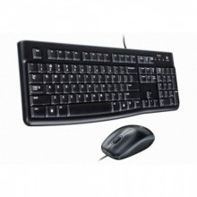 Комплект (клавіатура, миша) Logitech MK120 Black (920-002563)