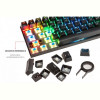 Клавіатура бездротова Motospeed CK62 Outemu Blue Ukr (mtck62bmb) Black USB/Bluetooth