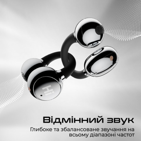 Bluetooth-гарнітура HiFuture Flexclip Black