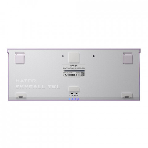 Клавіатура бездротова Hator Skyfall TKL Pro Wireless Lilac (HTK-669)