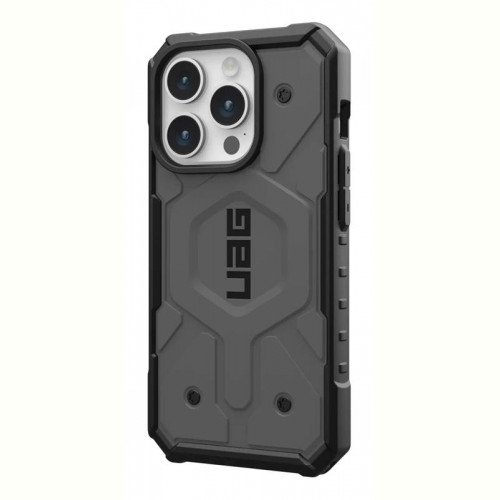 Чохол-накладка Urban Armor Gear Pathfinder Magsafe для Apple iPhone 15 Pro Silver (114281113333)