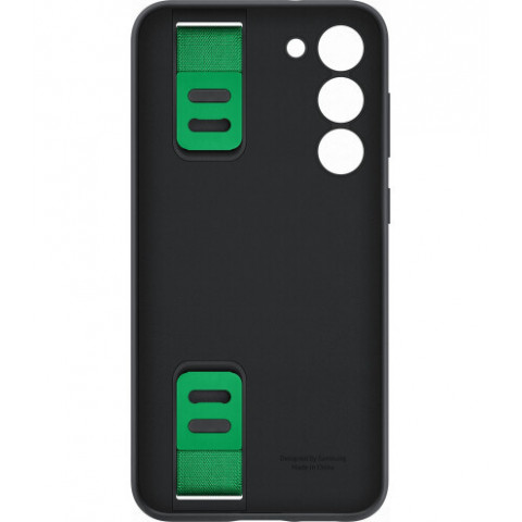 Чохол-накладка Samsung Silicone Grip Case для Samsung Galaxy S23+ SM-S916 Black (EF-GS916TBEGRU)