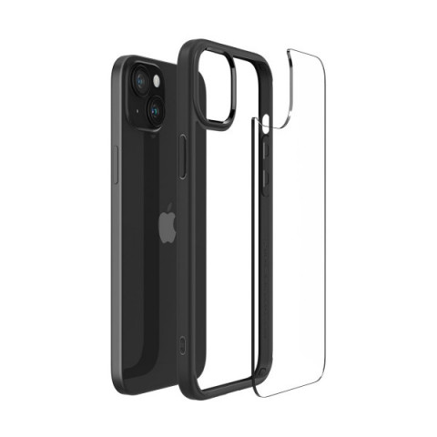 Чохол Spigen Ultra Hybrid для iPhone 15 Plus Matte Black (ACS06657)