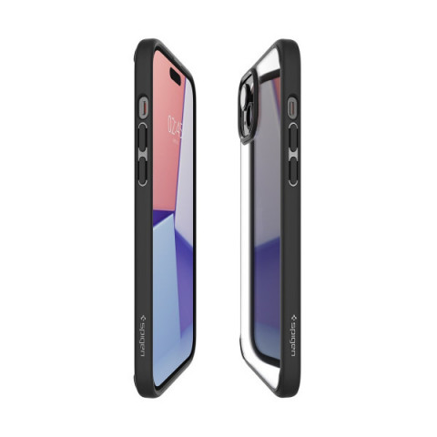 Чохол Spigen Ultra Hybrid для iPhone 15 Plus Matte Black (ACS06657)