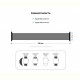 Ремінець Armorstandart Braided Solo Loop для Apple Watch 38mm/40mm/41mm Inverness Green Size 2 (120 mm) (ARM58063)