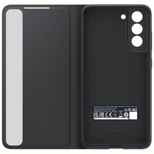 Чохол-книжка Samsung Smart Clear View Cover для Samsung Galaxy S21 FE SM-G990 Dark Gray (EF-ZG990CBEGRU)