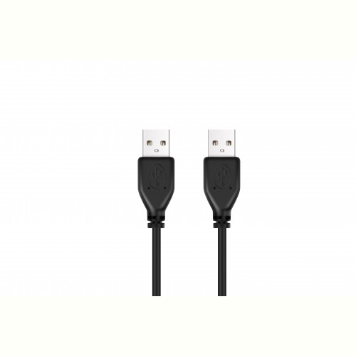 Кабель ProLogix (PR-USB-P-07-20-18m) USB 2.0 AM/AM, чорний, 1.8 м