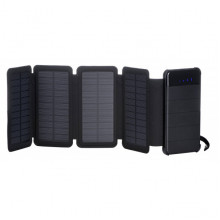 Зовнішній акумулятор (Power Bank) 2E Power Bank Solar 8000mAh Black (2E-PB814-BLACK)