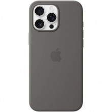 Чохол-накладка Apple Silicone Case with MagSafe для Apple iPhone 16 Pro Max Stone Gray (MYYV3)