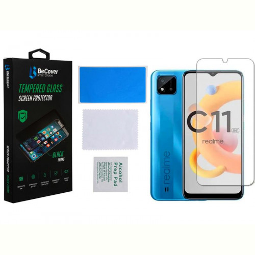 Захисне скло BeCover для Realme C11 2021 Crystal Clear (707867)