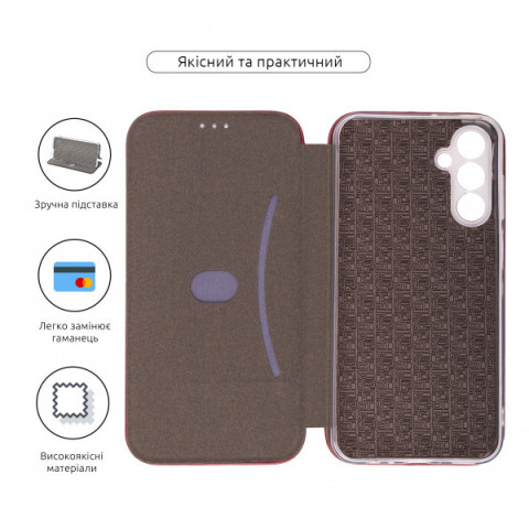 Чохол-книжка ArmorStandart G-Case для Samsung M15 5G (M156) Marsala (ARM76383)