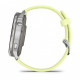 Смарт-годинник Garmin Venu 4 45mm Silver Bezel with Citron Silicone Band (010-03014-02)