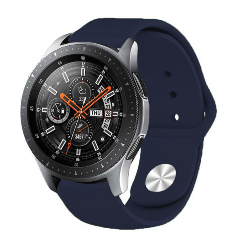 Силіконовий ремінець BeCover для Samsung Galaxy Watch 46mm/Watch 3 45mm/Gear S3 Classic/Gear S3 Frontier Blue-Horizon (706319)