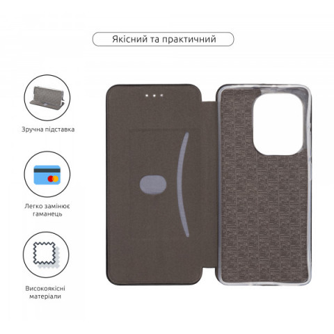 Чохол-книжка ArmorStandart G-Case для Xiaomi Redmi Note 14S 4G Black (ARM82021)
