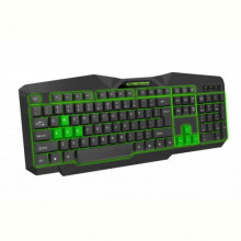 Клавіатура Esperanza EGK201 Black/Green (EGK201GUA)