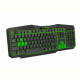 Клавіатура Esperanza EGK201 Black/Green (EGK201GUA)
