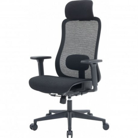 Офісне крісло OfficePro Wave OC670 Black (OC670-B-B-B)