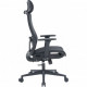 Офісне крісло OfficePro Wave OC670 Black (OC670-B-B-B)