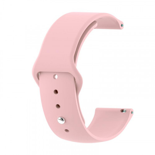 Силіконовий ремінець BeCover для Xiaomi Amazfit Bip/Bip Lite/Bip S Lite/GTR 42mm/GTS/TicWatch S2/TicWatch E Pink (706190)