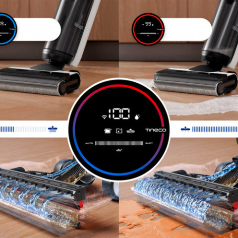 Акумуляторний миючий пилосос Tineco Floor One S6 Flashdry Pet (FW360100DE)