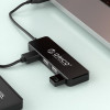 Концентратор USB2.0 Orico (CA913237) FL01-BK-BP Black 4хUSB3.0