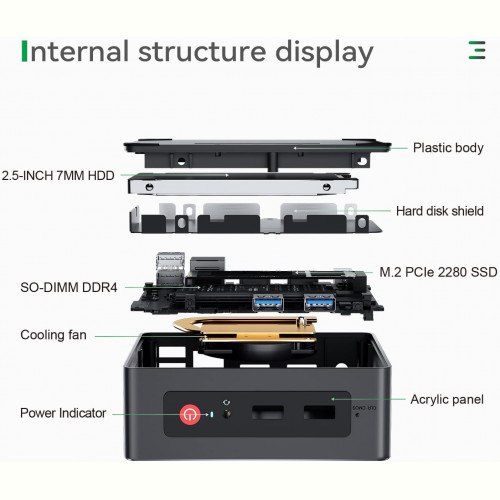 Неттоп Trigkey Green G4 (Z000000869257)