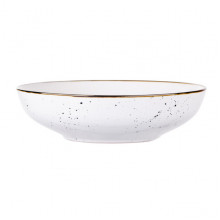 Тарілка супова Ardesto Bagheria Bright white, 20см, кераміка, білий