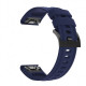 Ремінець ArmorStandart Silicone для Garmin 20mm Dark Blue (ARM60810)