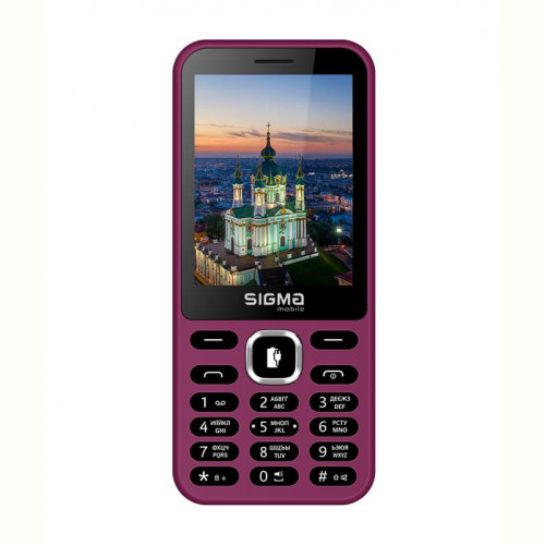 Мобiльний телефон Sigma mobile X-style 31 Power Type-C Dual Sim Purple