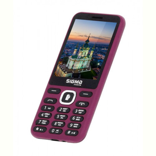 Мобiльний телефон Sigma mobile X-style 31 Power Type-C Dual Sim Purple