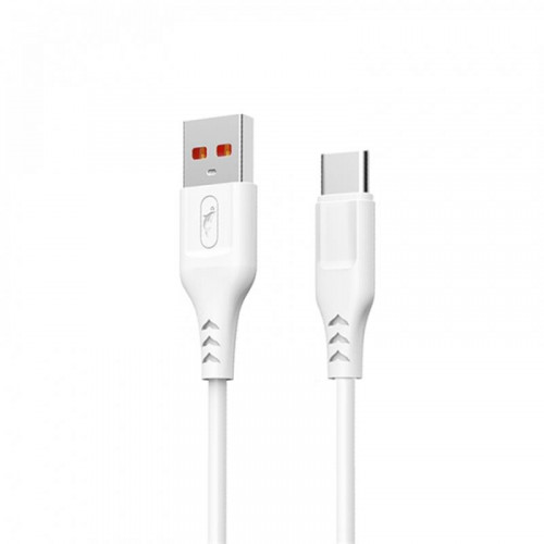 Кабель SkyDolphin S61T USB - USB Type-C (M/M), 1 м, White (SDUSB-000445)
