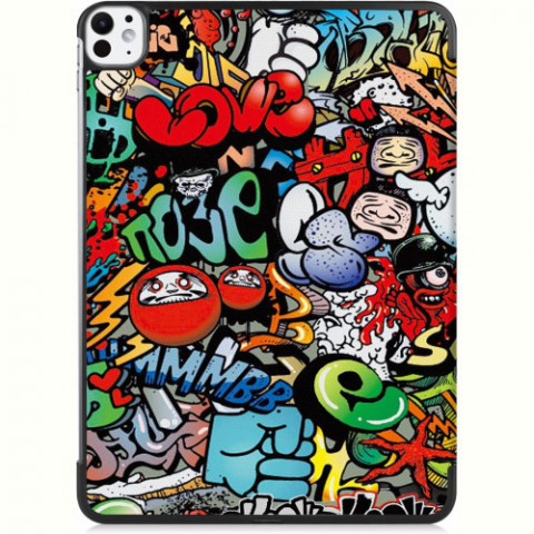 Чохол-книжка BeCover Smart Case для Apple iPad Pro 11" M4 2024 Graffiti (711637)