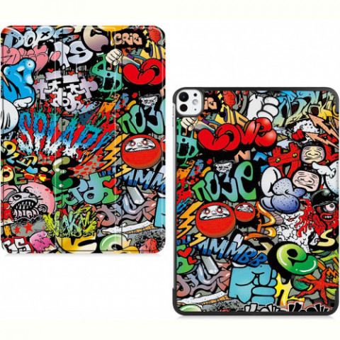 Чохол-книжка BeCover Smart Case для Apple iPad Pro 11" M4 2024 Graffiti (711637)
