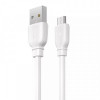 Кабель Remax Suji USB-microUSB, 1м White (RC-138m W)