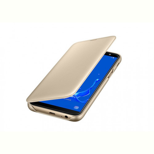 Чохол-книжка Samsung Wallet Cover для Samsung Galaxy J6 SM-J600 Gold (EF-WJ600CFEGRU)