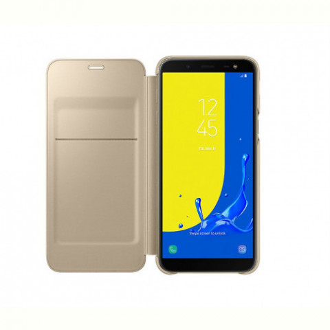Чохол-книжка Samsung Wallet Cover для Samsung Galaxy J6 SM-J600 Gold (EF-WJ600CFEGRU)