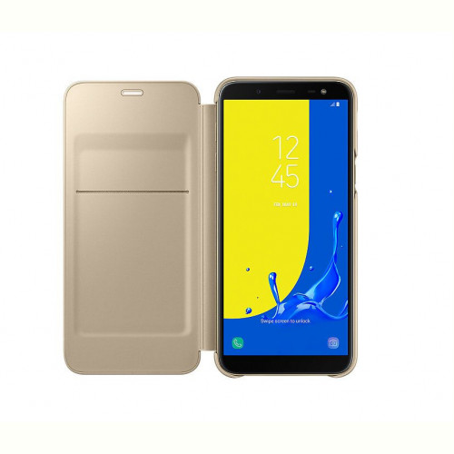 Чохол-книжка Samsung Wallet Cover для Samsung Galaxy J6 SM-J600 Gold (EF-WJ600CFEGRU)