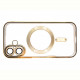 Чохол-накладка BeCover TPU Chrome Case MagSafe для Apple iPhone 16 Plus Gold (712076)