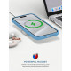 Чохол ArmorStandart ICON2 MagSafe для Apple iPhone 15 Pro Max Light Blue (ARM77016)