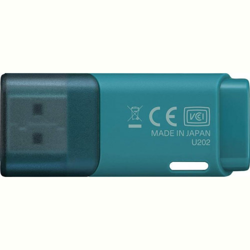 Флеш-накопичувач USB 32GB Kioxia TransMemory U202 Blue (LU202L032GG4)