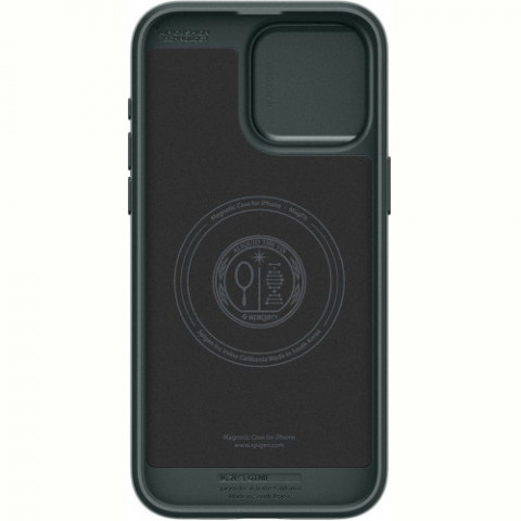 Чохол-накладка Spigen Optik Armor MagFit для Apple iPhone 15 Pro Abyss Green (ACS06739)