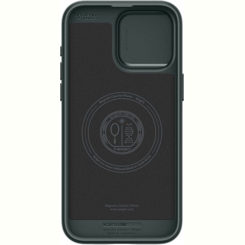 Чохол-накладка Spigen Optik Armor MagFit для Apple iPhone 15 Pro Abyss Green (ACS06739)