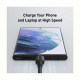 Кабель Anker 544 USB-C - USB-C, 0.9 м, Black (A80F5H11)