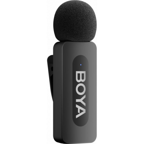 Бездротовий петличний мікрофон BOYA BY-V3 combo Type-C/Lightning Black Купити в Україні