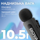 Бездротовий петличний мікрофон BOYA BY-V3 combo Type-C/Lightning Black Купити в Україні