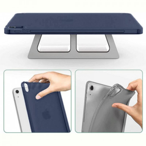 Чохол BeCover Tri Fold Hard для Apple iPad Air 11" M2 2024 Deep Blue (711413)