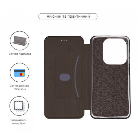 Чохол-книжка ArmorStandart G-Case для Tecno Spark 20 (KJ5n) /20C (BG7n) Black (ARM73579)